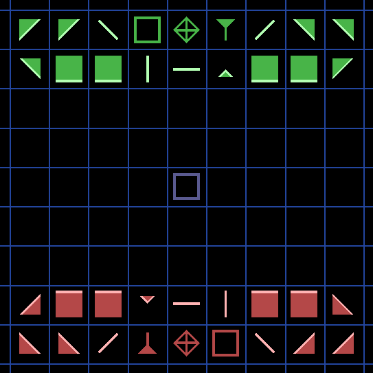 Laser Chess starting position